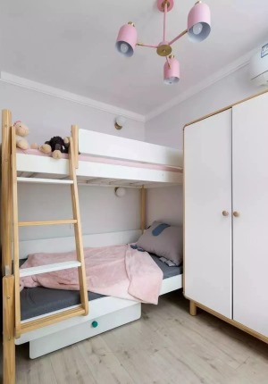 69平小户型现代风格两居室儿童房装修效果图