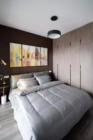 98平米现代简约装修风格装修之卧室效果图