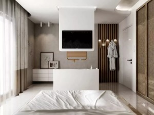 120平米清新实木装修风格图片之卧室