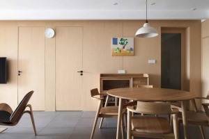 134㎡日式风格二居室餐厅装修效果图
