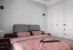 93平现代轻奢风公寓装修效果图之卧室装修