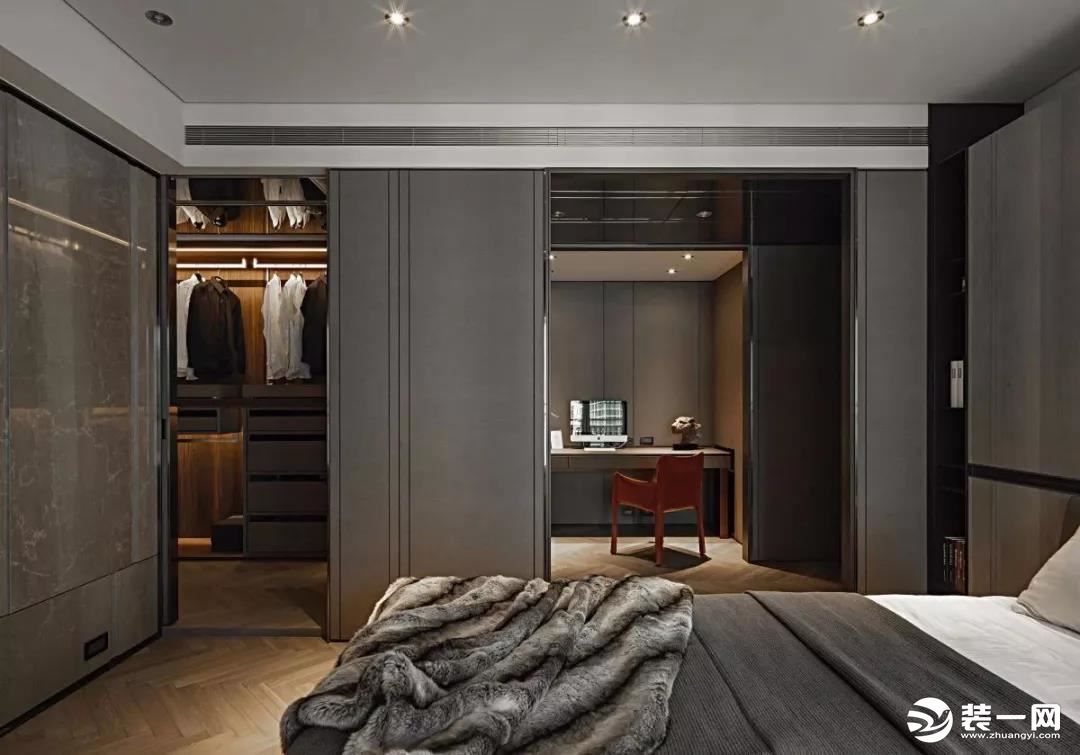 2019最新卧室衣柜设计图片大全之多功能组合衣柜