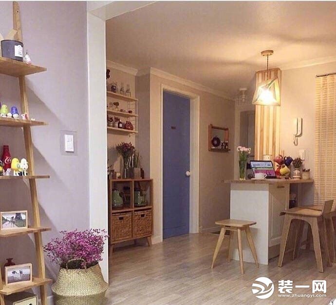 76平米小户型温馨日式家居设计装修效果图 ????
