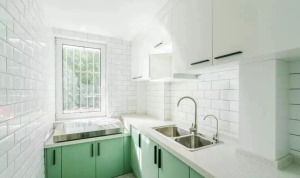 51平米一居室小户型装修设计实例效果图之厨房装修