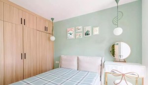 51平米一居室小户型装修设计实例效果图之卧室装修
