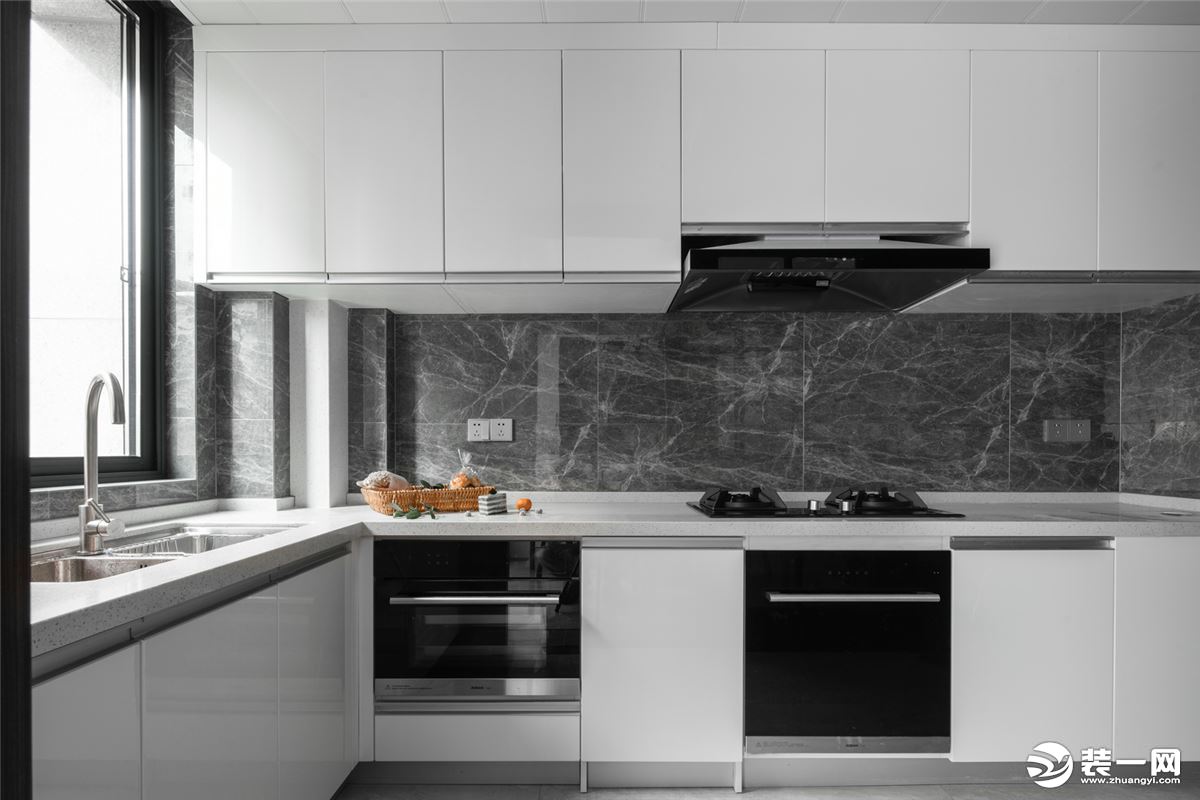 廊坊香河铭佳装饰125平米三居室欧式风格设计厨房效果图