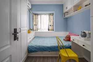 75平美式风格两居室儿童房装修效果图