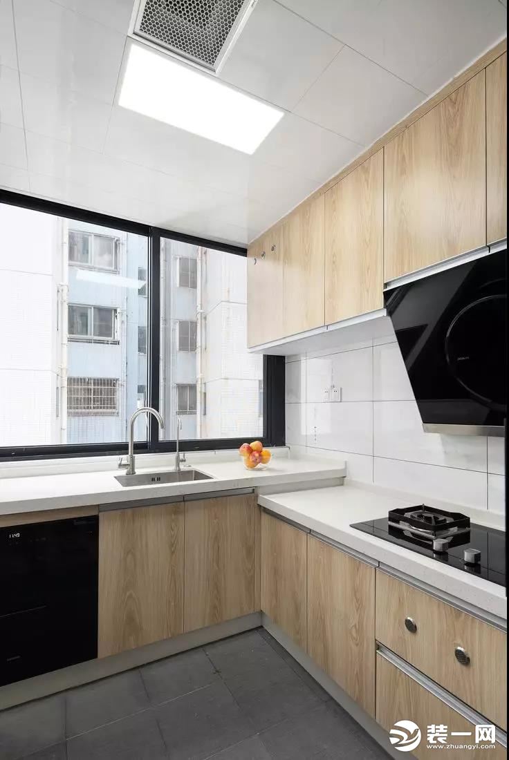 68㎡北欧风格二居室厨房装修案例