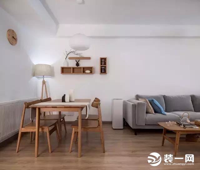 分享我的小户型日式风格装修 木质家具清新舒适