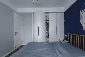 55平米小户型莫兰迪装休息风格效果图之卧室装修
