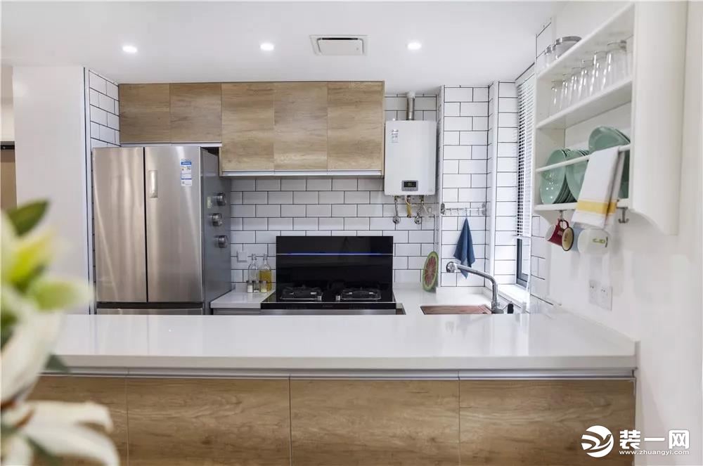 78平米二居室老房改造宜家风格设计厨房效果图