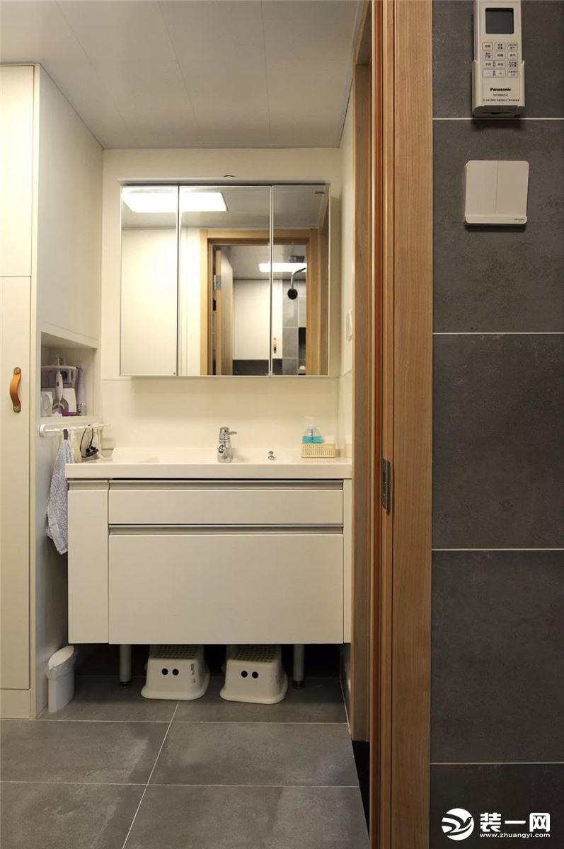 65平小户型老房改造装修设计案例之卫生间装修