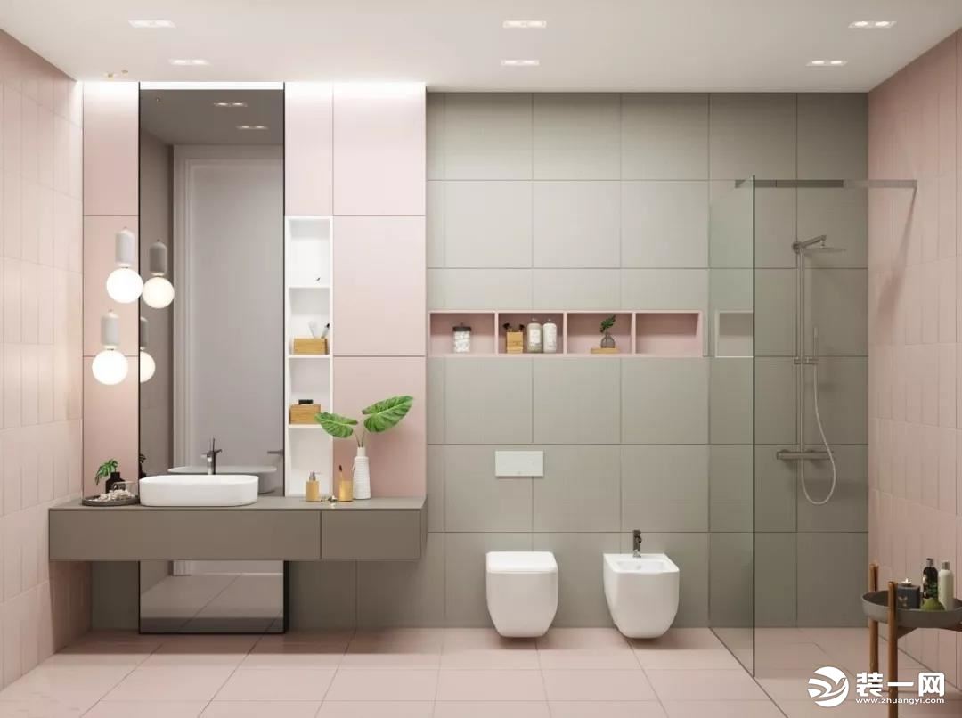 卫生间淋浴设计方案淋浴屏效果图