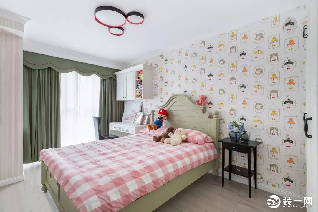 143㎡美式风格三居室儿童房装修效果图