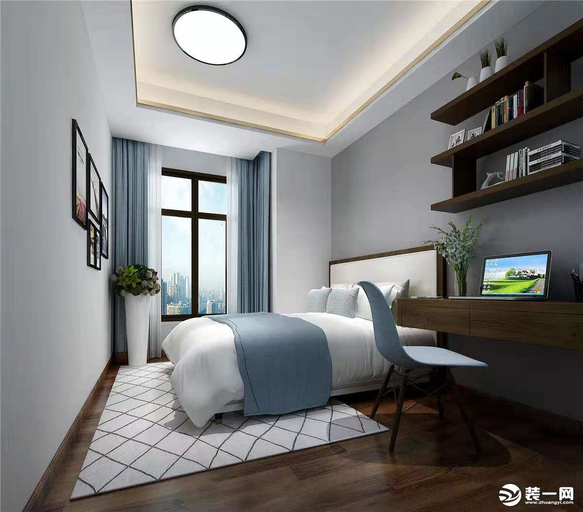 惠州润城装饰御水豪庭183平方新中式风格实例分享