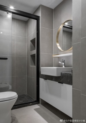 衛生間淋浴區壁龕設計裝修效果圖