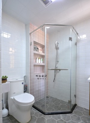 卫生间淋浴区壁龛设计装修效果图