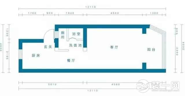 49平公寓装修效果图