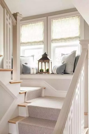 家居空间飘窗装修设计之楼梯飘窗