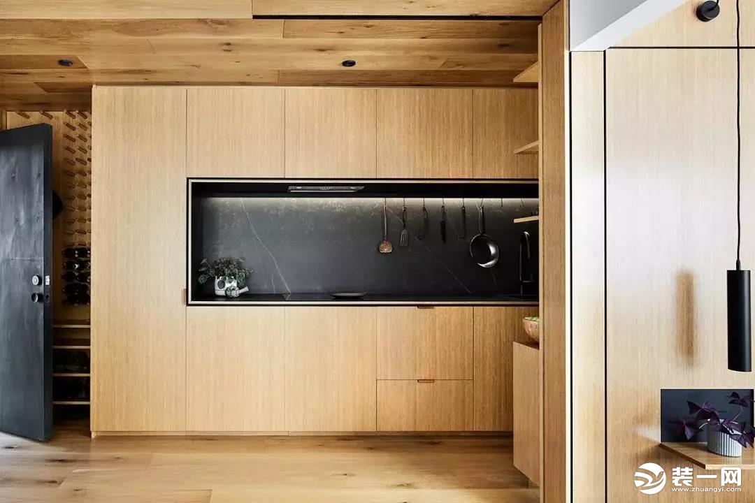 40平小户型单身公寓装修设计之厨房