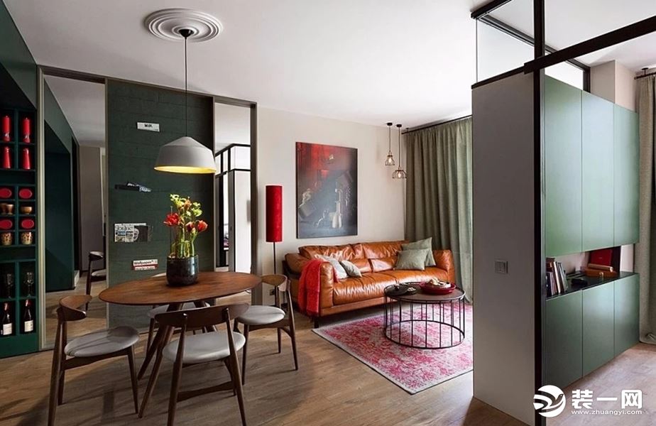 小户型高级感客厅沙发设计装修效果图
