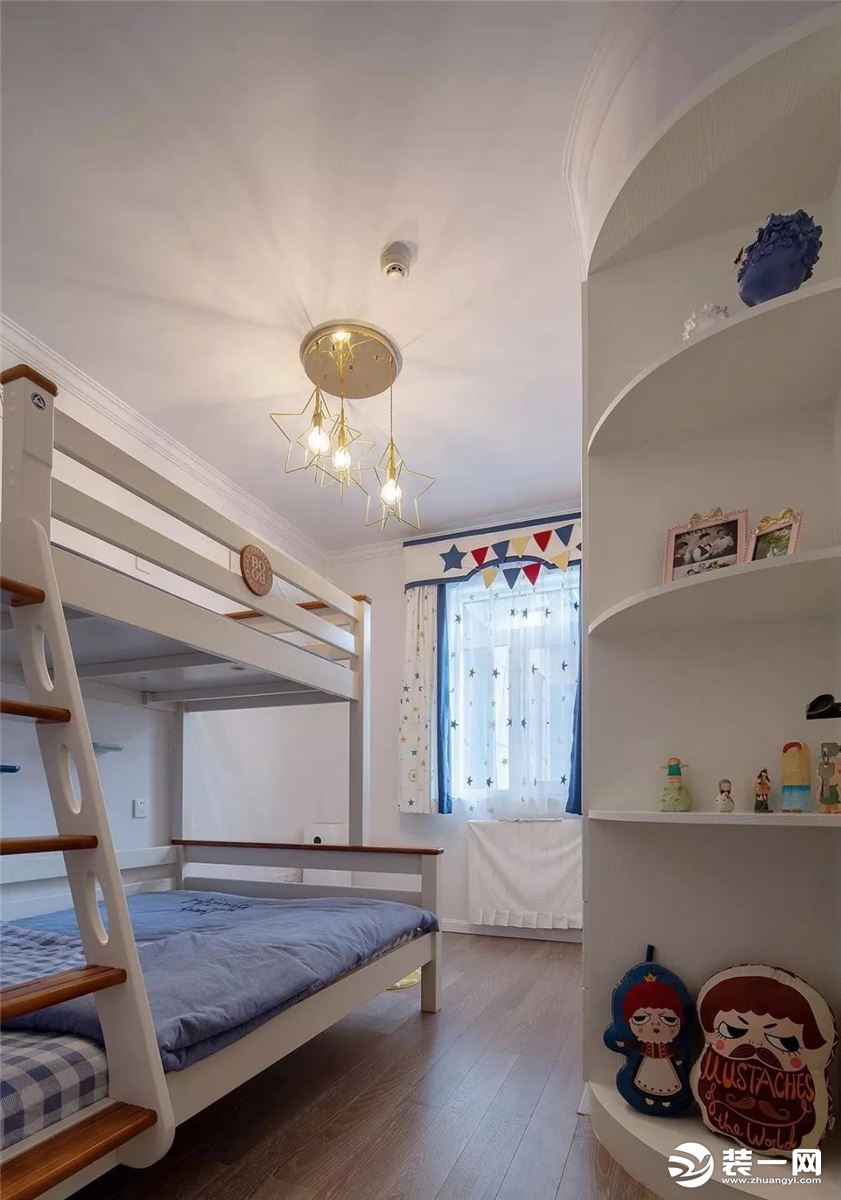 118平米两居室地中海装修风格案例之儿童房装修实景