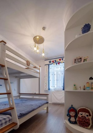 118平米两居室地中海装修风格案例之儿童房装修实景