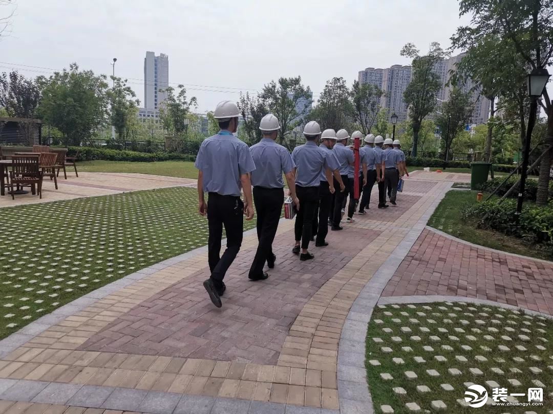 合肥凯旋装饰工地巡检现场图