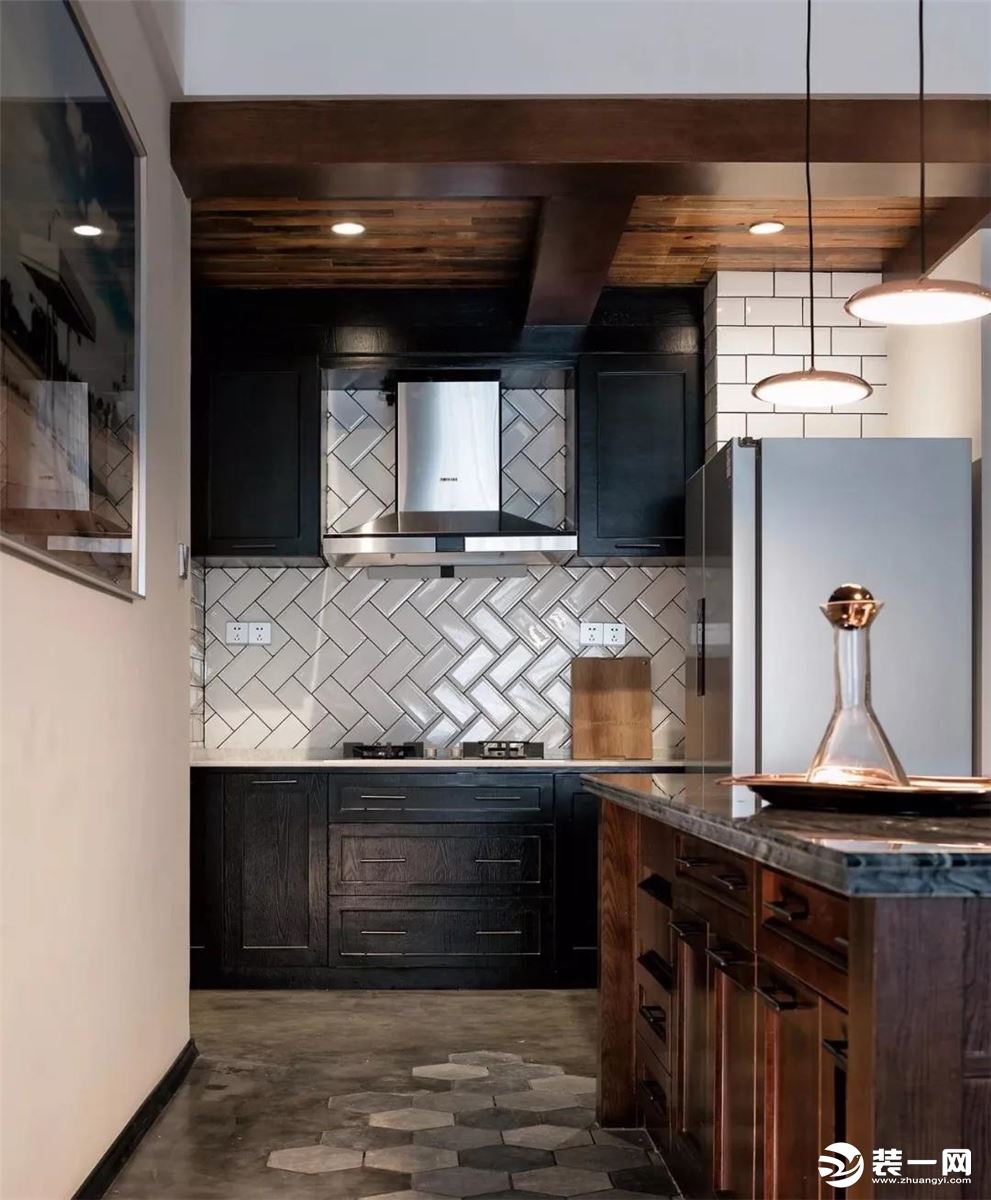 二居室现代炫酷装修设计效果图之之厨房