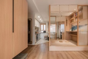 日式风格两居室装修效果图