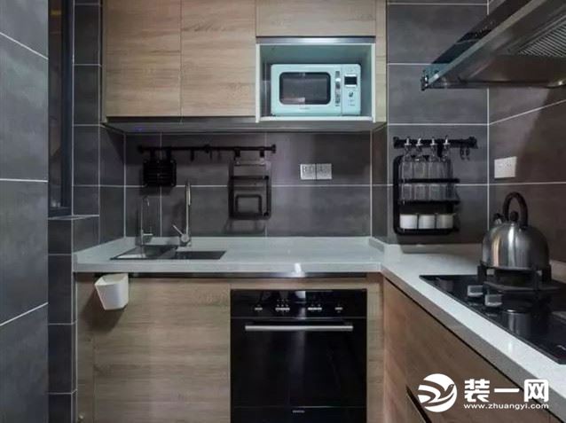 重庆东易日盛装饰90平米北欧风格厨房效果图