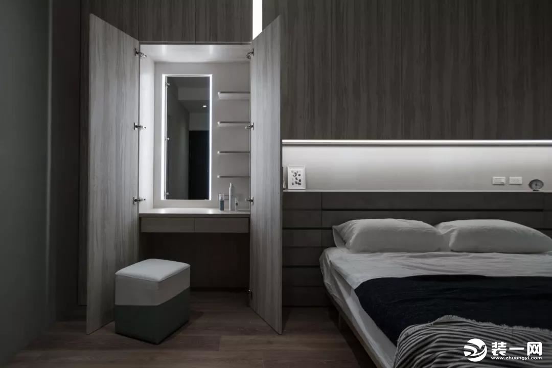 188平米现代大户型住宅设计之卧室装修