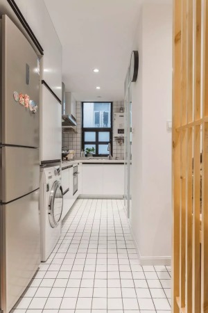 34平米小户型装修改造设计之厨房装修