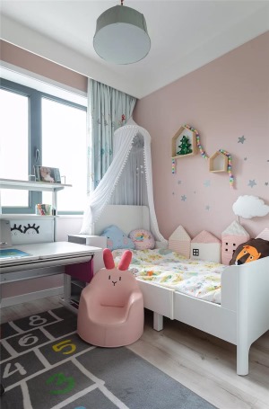 70平北欧风格文艺装修小两居设计之儿童房装修效果图