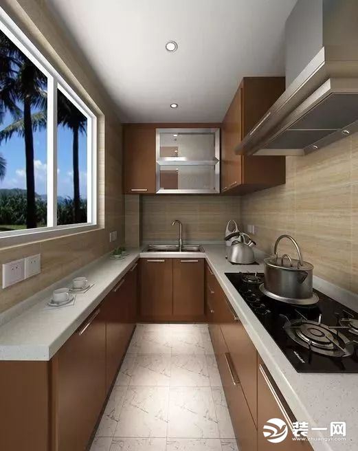 6款家用厨房装修设计图分享 你喜欢哪一个？