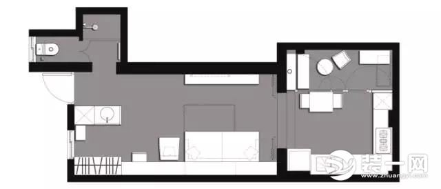 50平米老破小房屋改造户型图