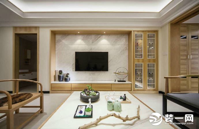 中式风格客厅装修效果图