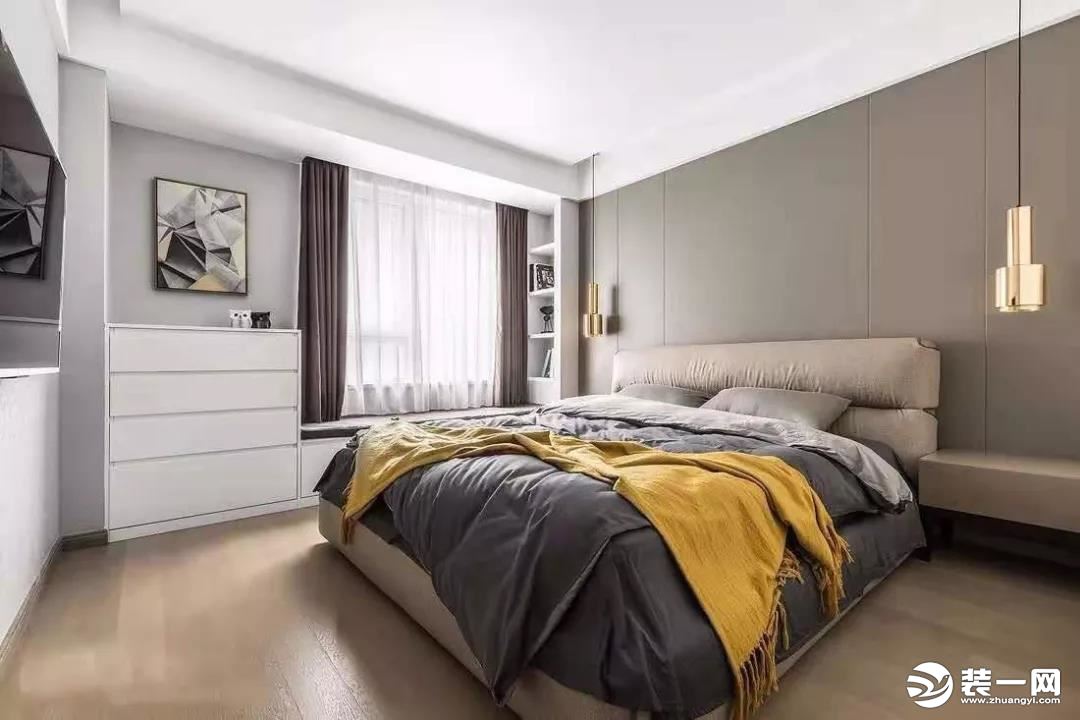 臥室墻漆顏色選擇效果圖