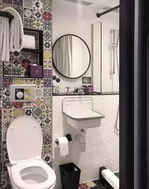 卫生间瓷砖搭配图
