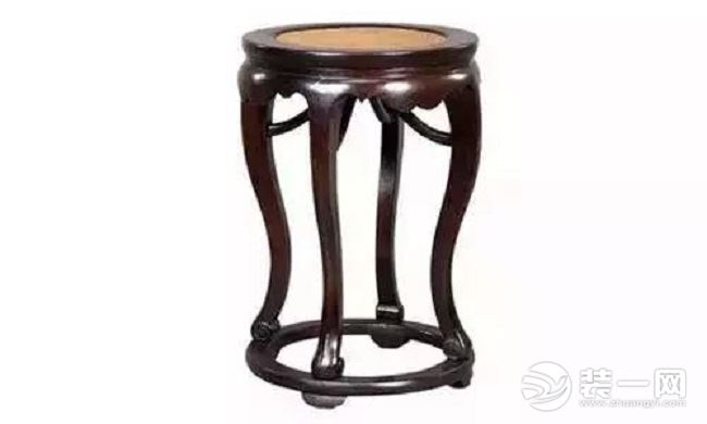 中国古典家具椅子圆凳