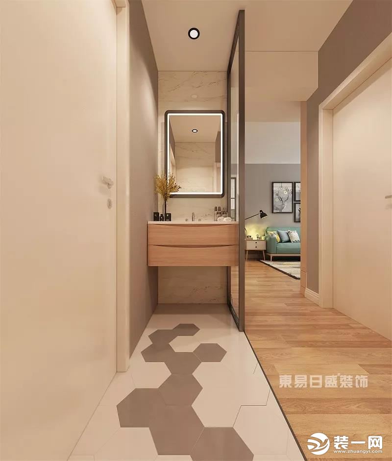 宁波东易日盛装饰65㎡温馨两居室装修效果图