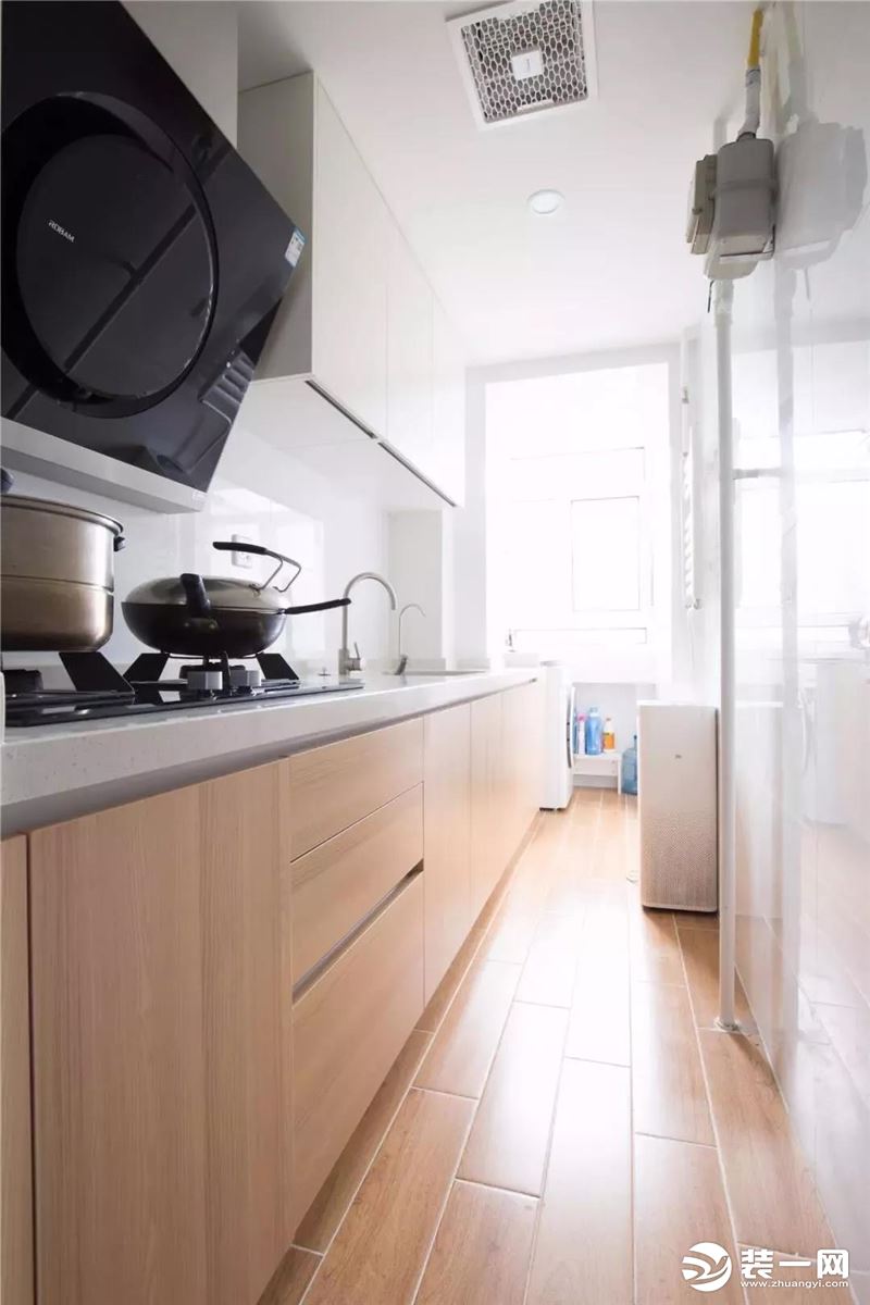 宜家风单身公寓装修设计之厨房