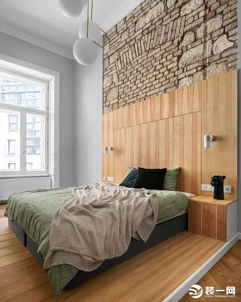 60平loft公寓简约创意设计之卧室