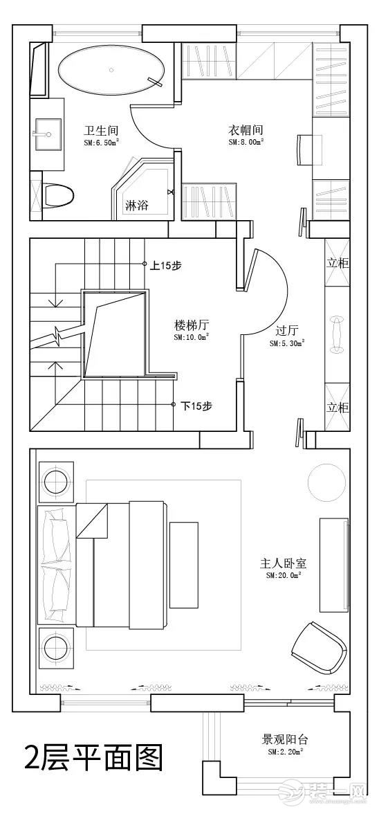 二楼平面图