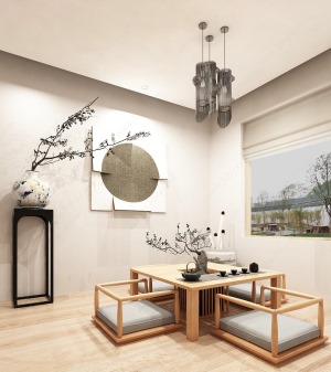 日式禅意茶室设计