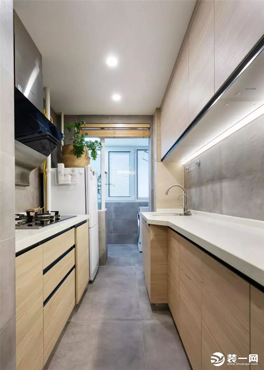 小户型北欧风单身公寓装修设计之厨房