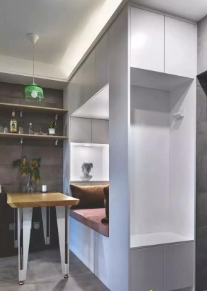 小户型北欧风单身公寓装修设计