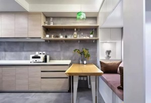 小户型北欧风单身公寓装修设计之西厨