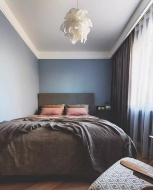 小户型北欧风单身公寓装修设计之卧室