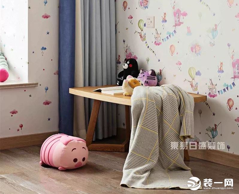 东莞东易日盛装饰110平米现代日式风格儿童房效果图